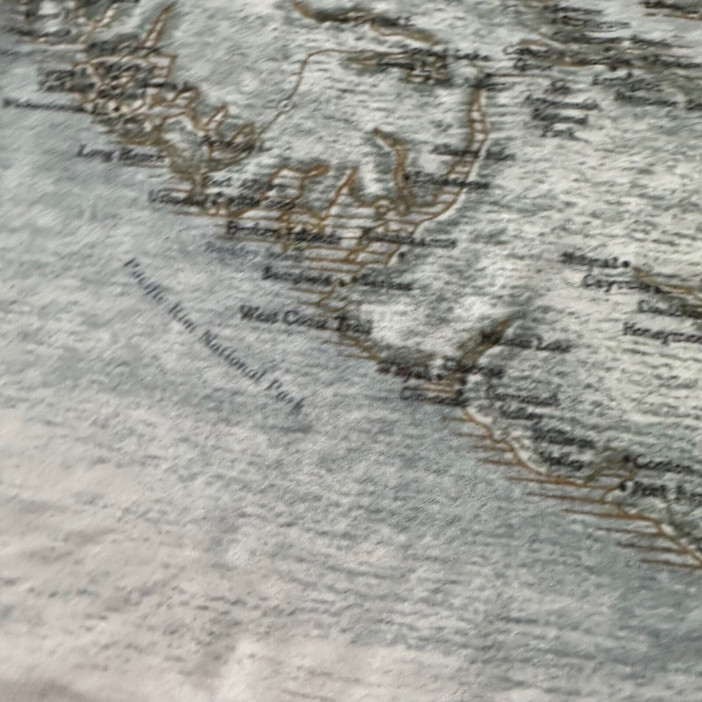 Vancouver Canada Vintage T Shirt 90s FOTL Cream Comox BC Map Travel Big Rap Tee