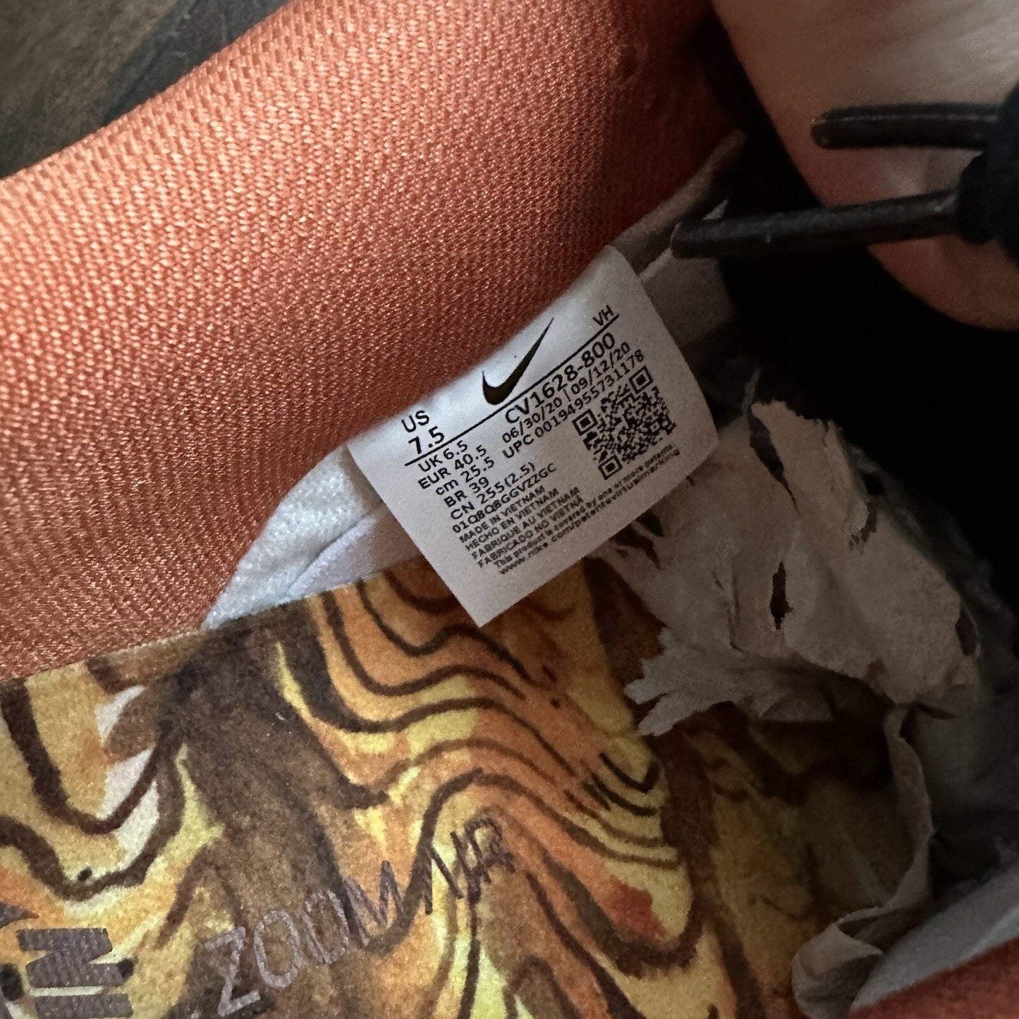 Nike Size 7.5 SB Dunk Low QS Pro Street Hawker - CV1628-800 - Worn Once