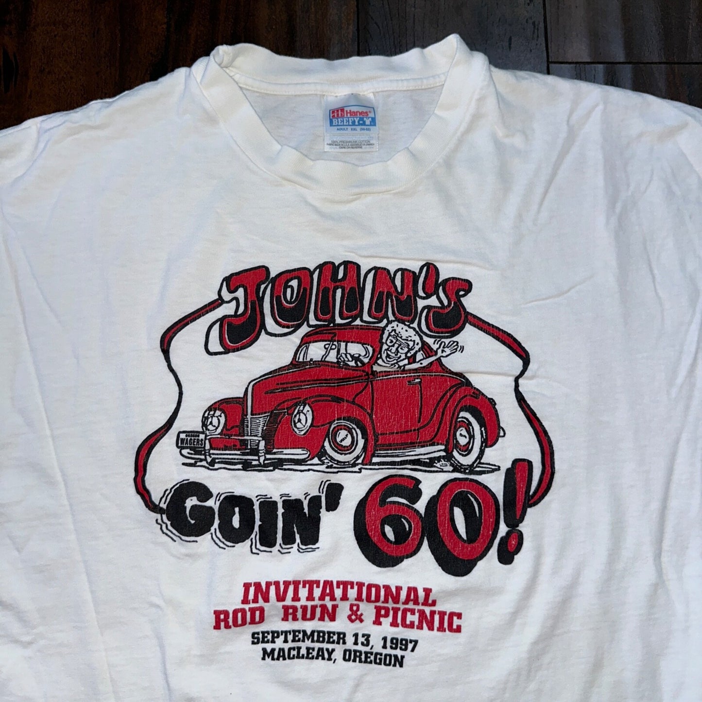 Funny 60 VTG T Shirt Classic Antique Sports Cars America USA Nascar Oregon