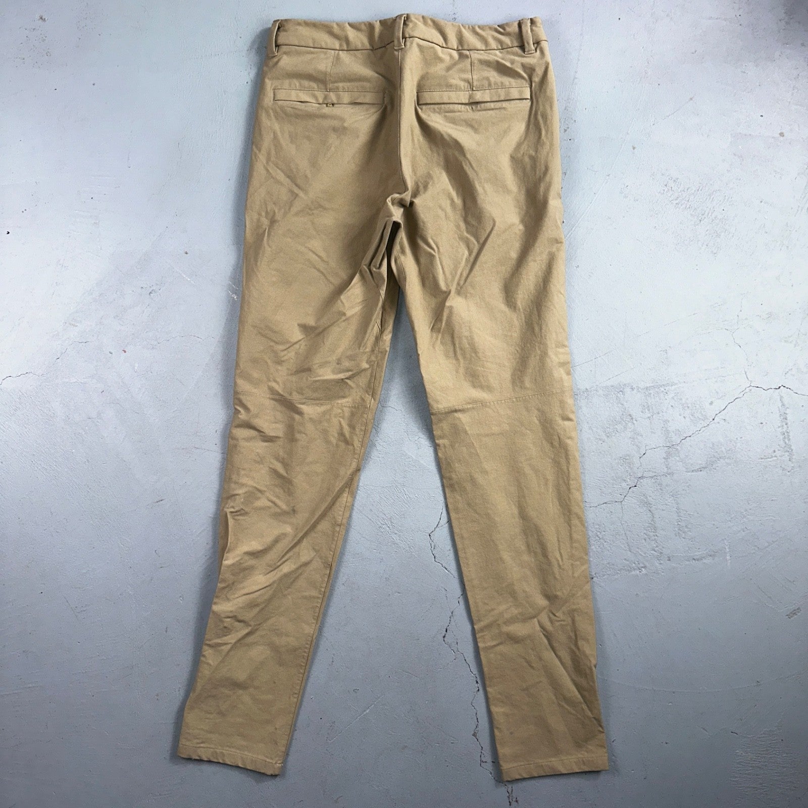 Lululemon Commission Pants Mens 30 Light Brown Beige 30 x 31 Chino Khaki