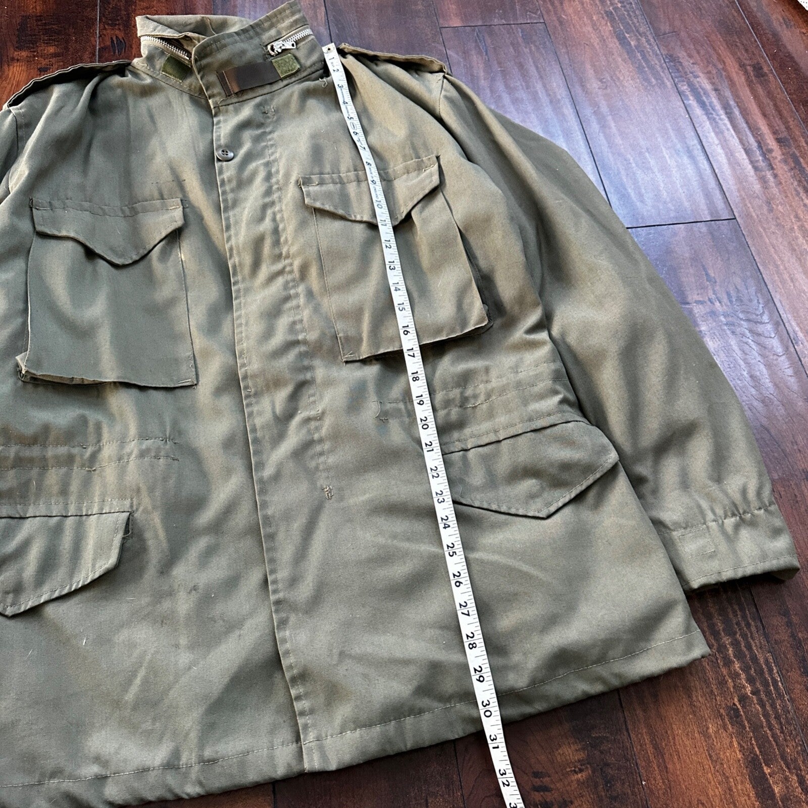VTG Military M-1943 Combat Field Jacket 1950s Civilian Size M Regular M43
