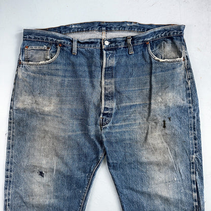 Levis 501 Vintage 70s SS Redline Selvedge USA XX Jeans Med Wash 48x30 Act 44x26