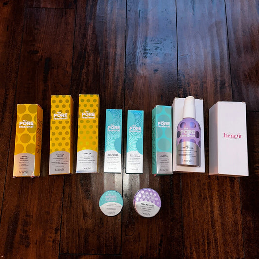 Pore-fessional Benefit Flawless Foundation Amber Cleanser Lot Balm 10 Items