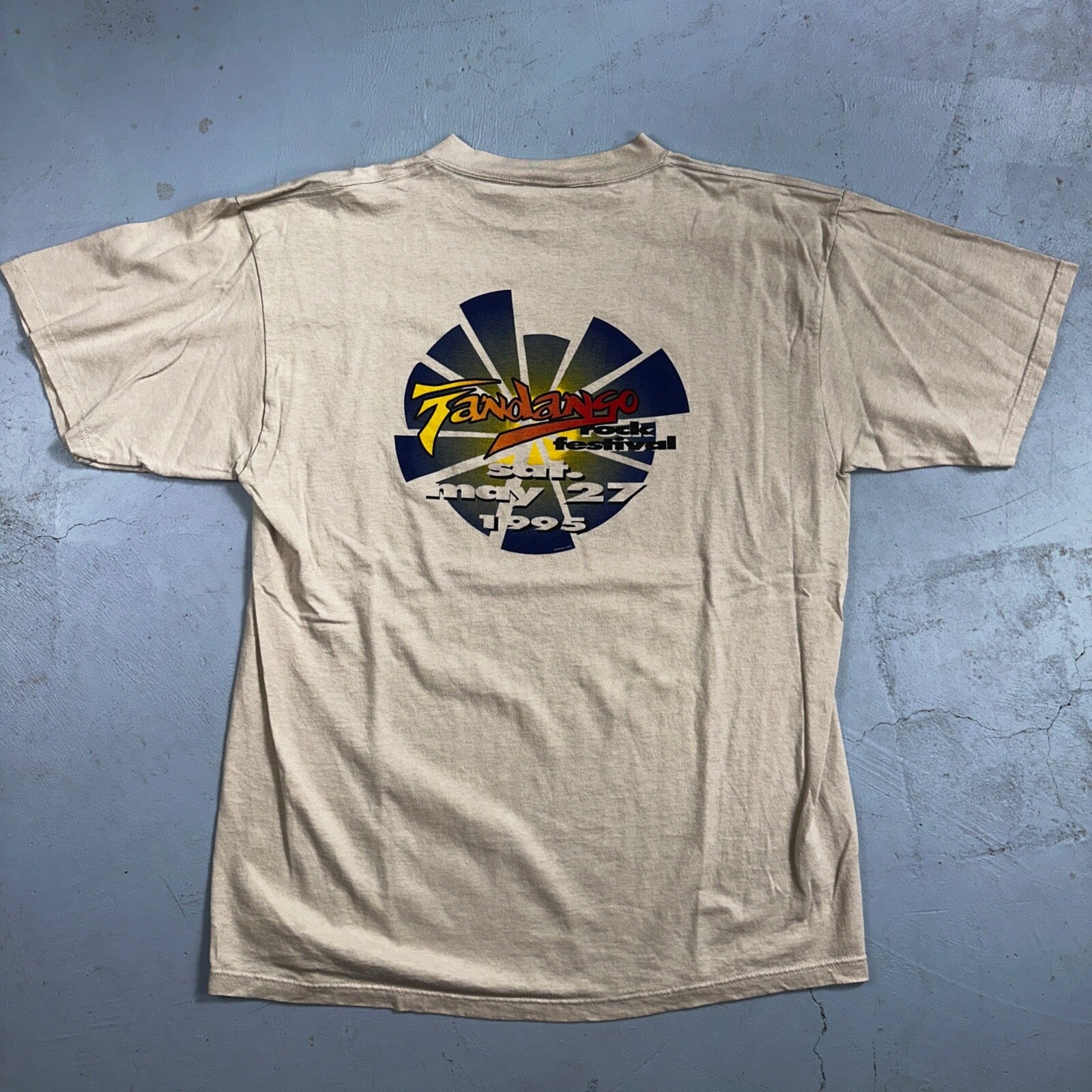 Fandango Rock Festival 1995 VTG T Shirt Nirvana Grunge 90s Tultex Music Culture