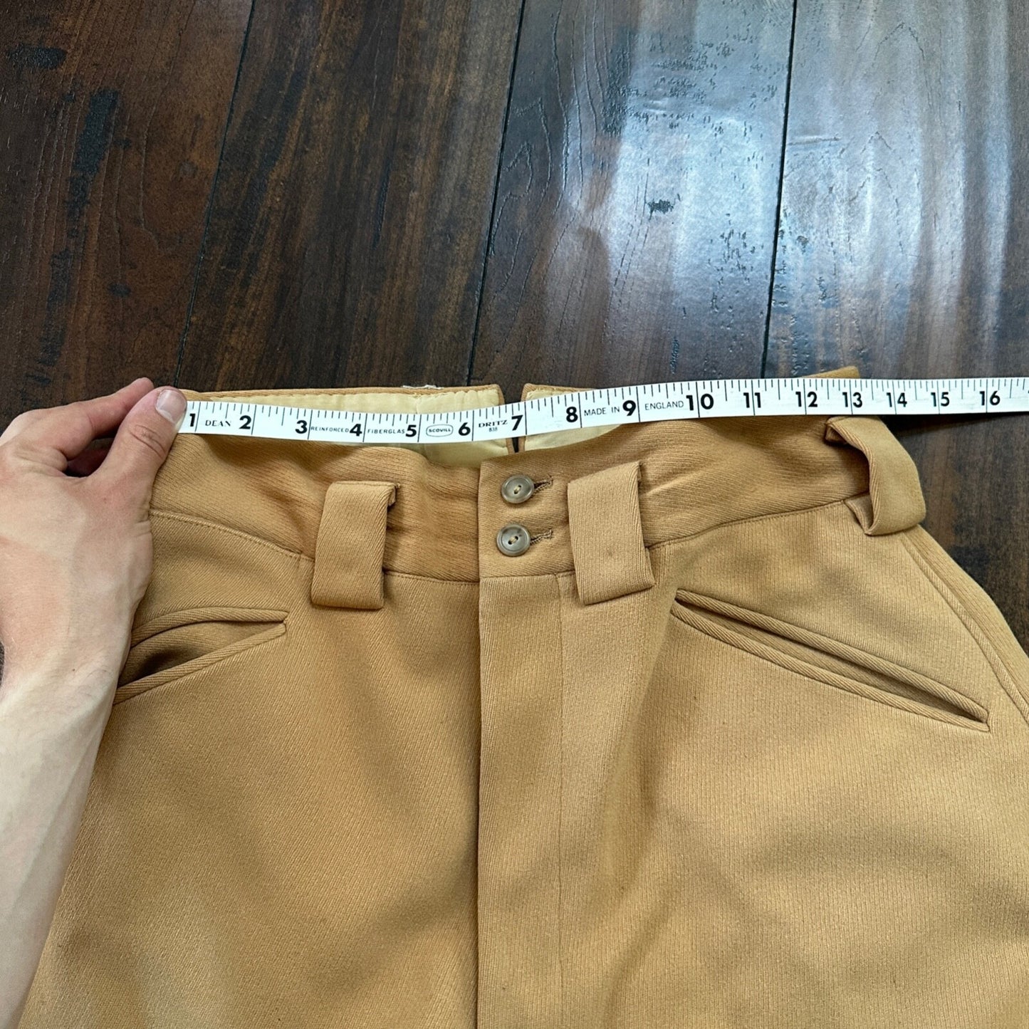 Vtg Lloyd Mulford Oakland Women 26x27 Jodphurs Riding Pants Breeches 1940s Horse