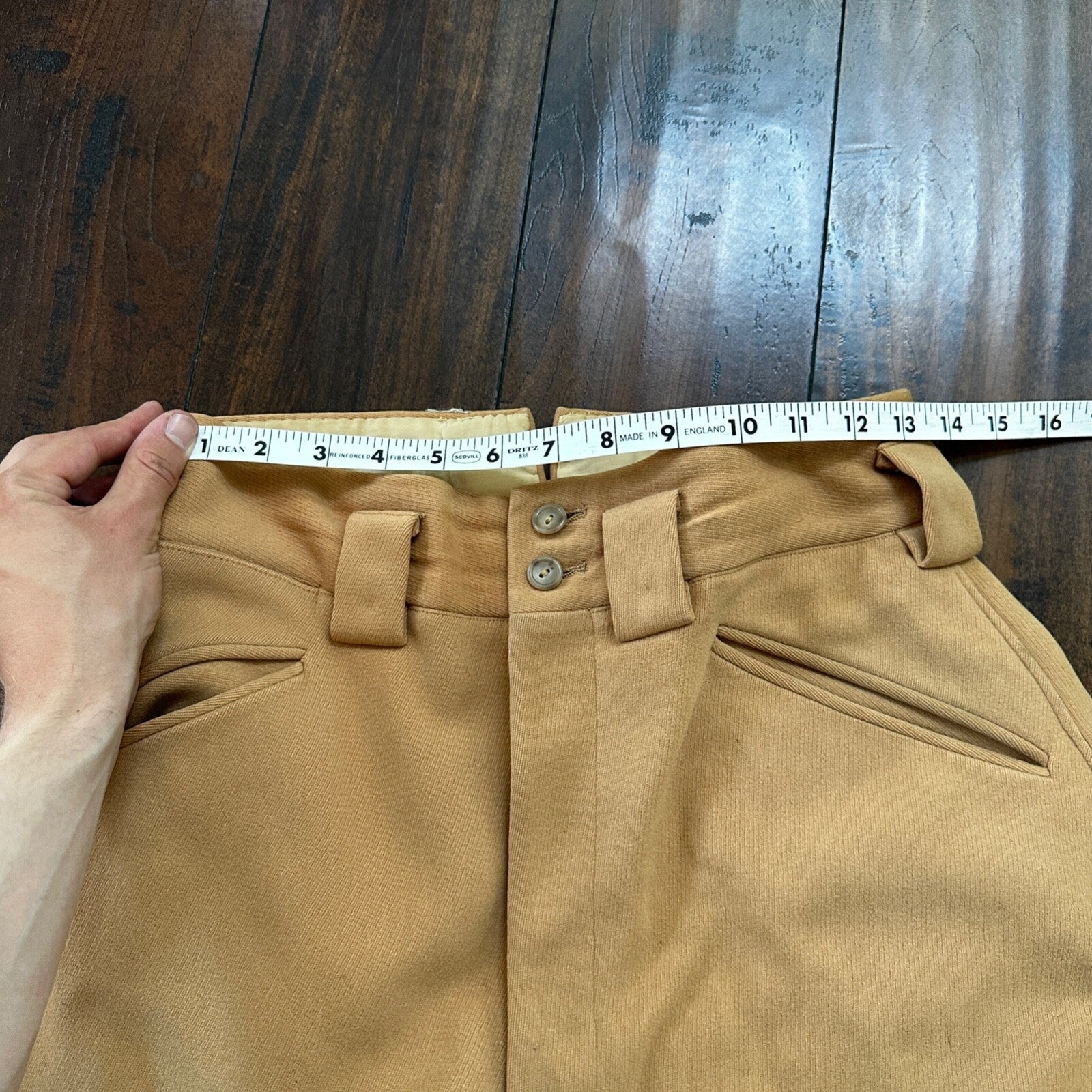 Vtg Lloyd Mulford Oakland Women 26x27 Jodphurs Riding Pants Breeches 1940s Horse