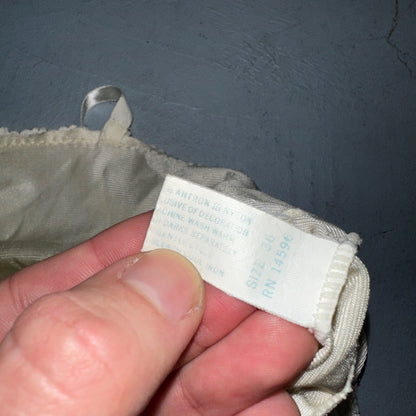 Vintage 1970s Kayser Lingerie Slip Dress Sleepwear Full Sweep Nightgown Lace 70s