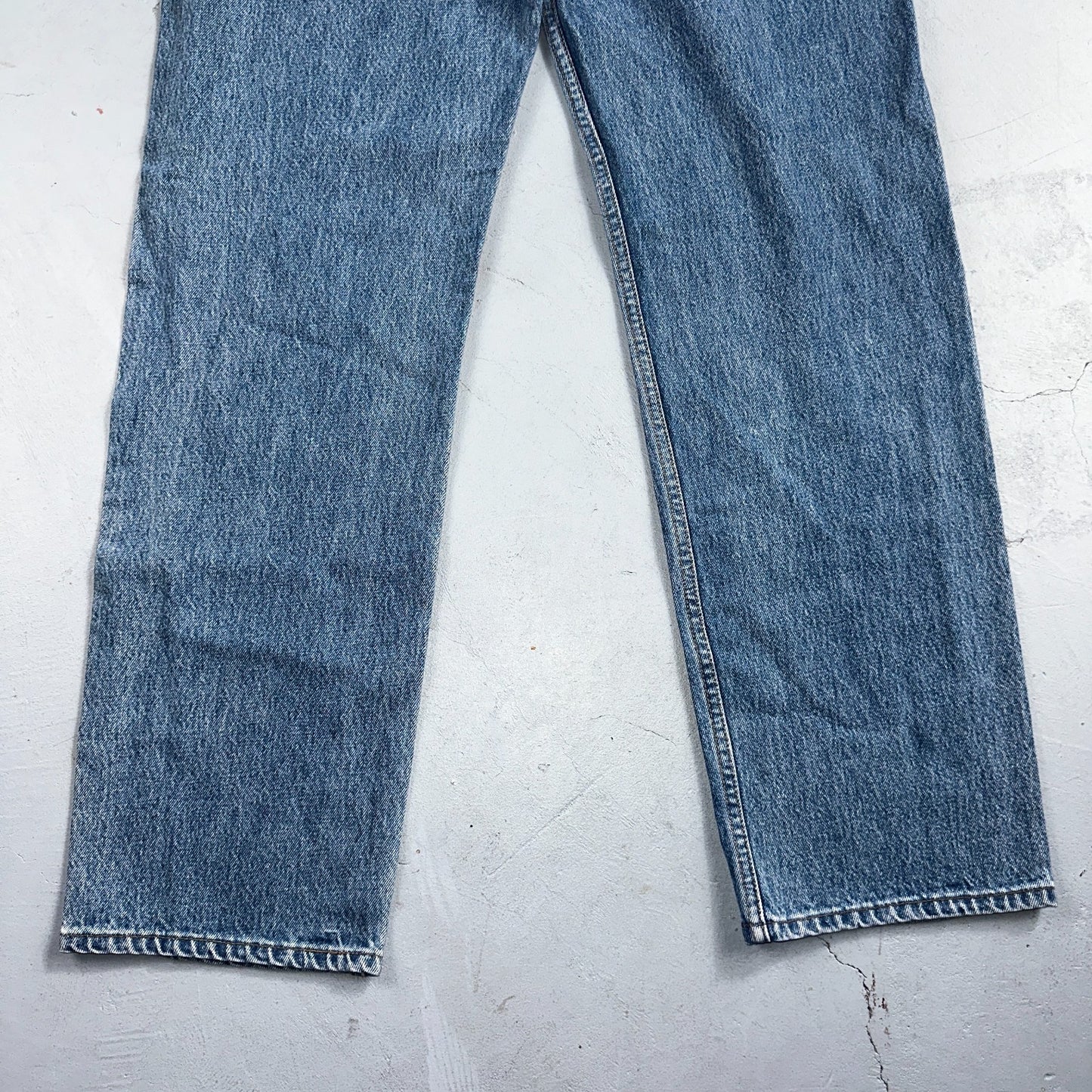 Levis 501 Vintage 80s USA XX Straight Leg Jeans Blue Light Wash 36x32 Act 34x32