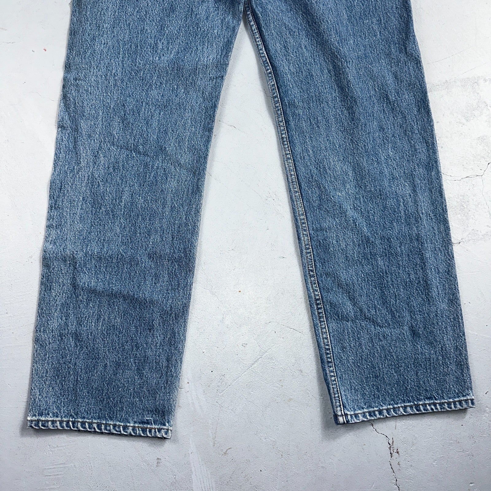 Levis 501 Vintage 80s USA XX Straight Leg Jeans Blue Light Wash 36x32 Act 34x32