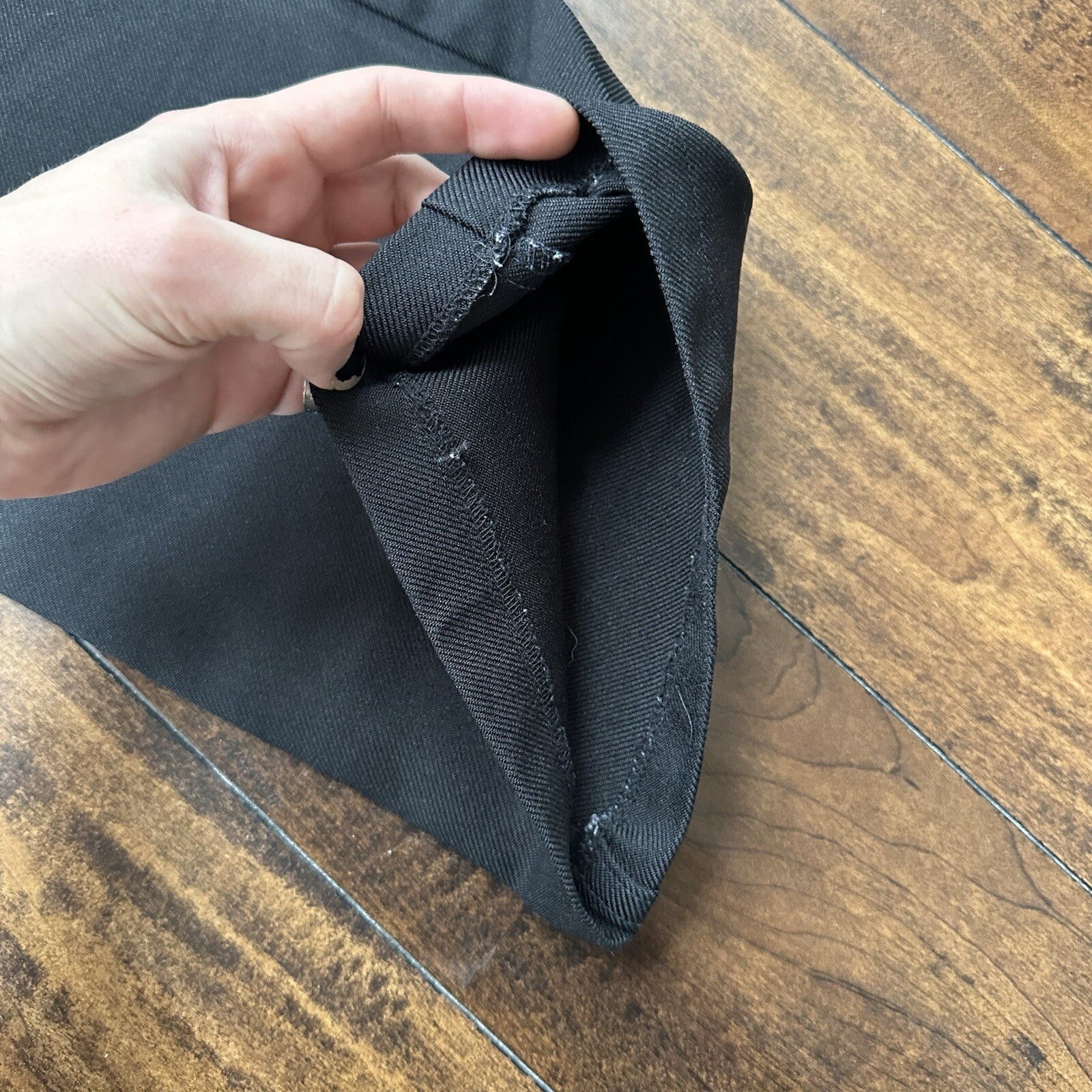 Vintage 1990s Levis 517 Black Stretchy Polyester Jeans Pants Black 36x32 A 34x29