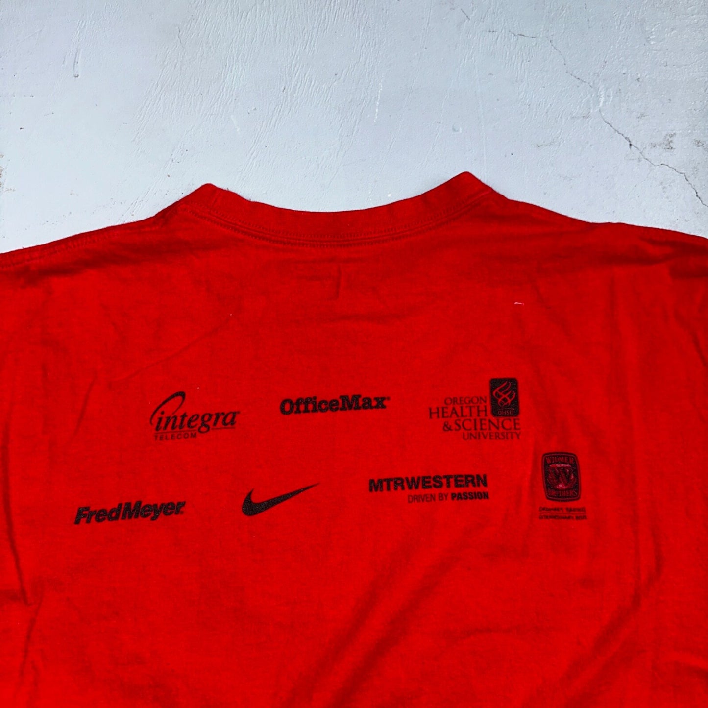 Nike Hood To Coast 2010 Y2K VTG T Shirt Promo Running Race Official Oregon PDX