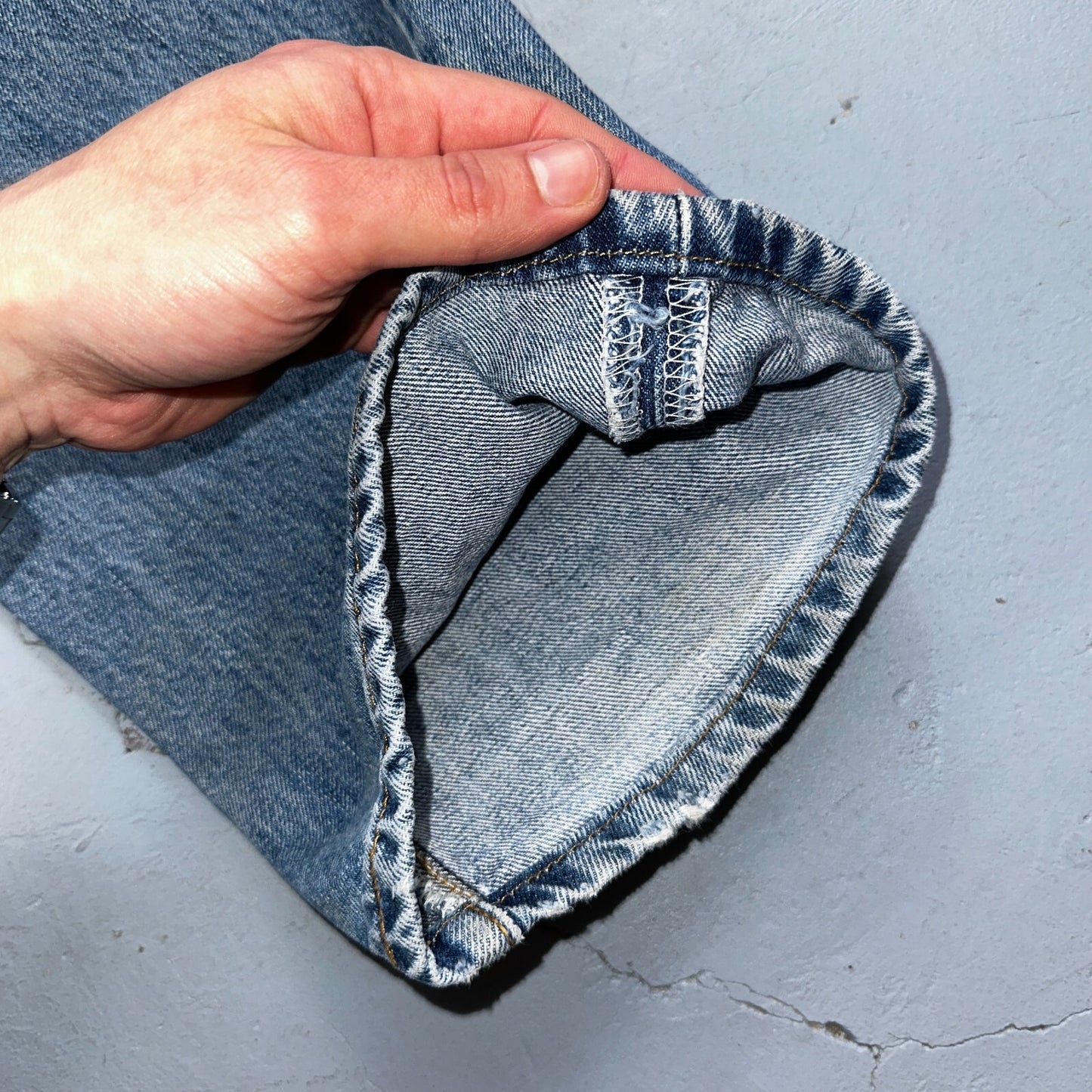 Levis 501 Vintage Y2K XX Straight Leg Jeans Blue Med Wash 36x34 Act 35x34