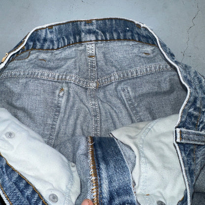 Levis 517 Vintage 80s USA Boot Cut Leg Jeans Light Wash Orange Tab Act 32x30