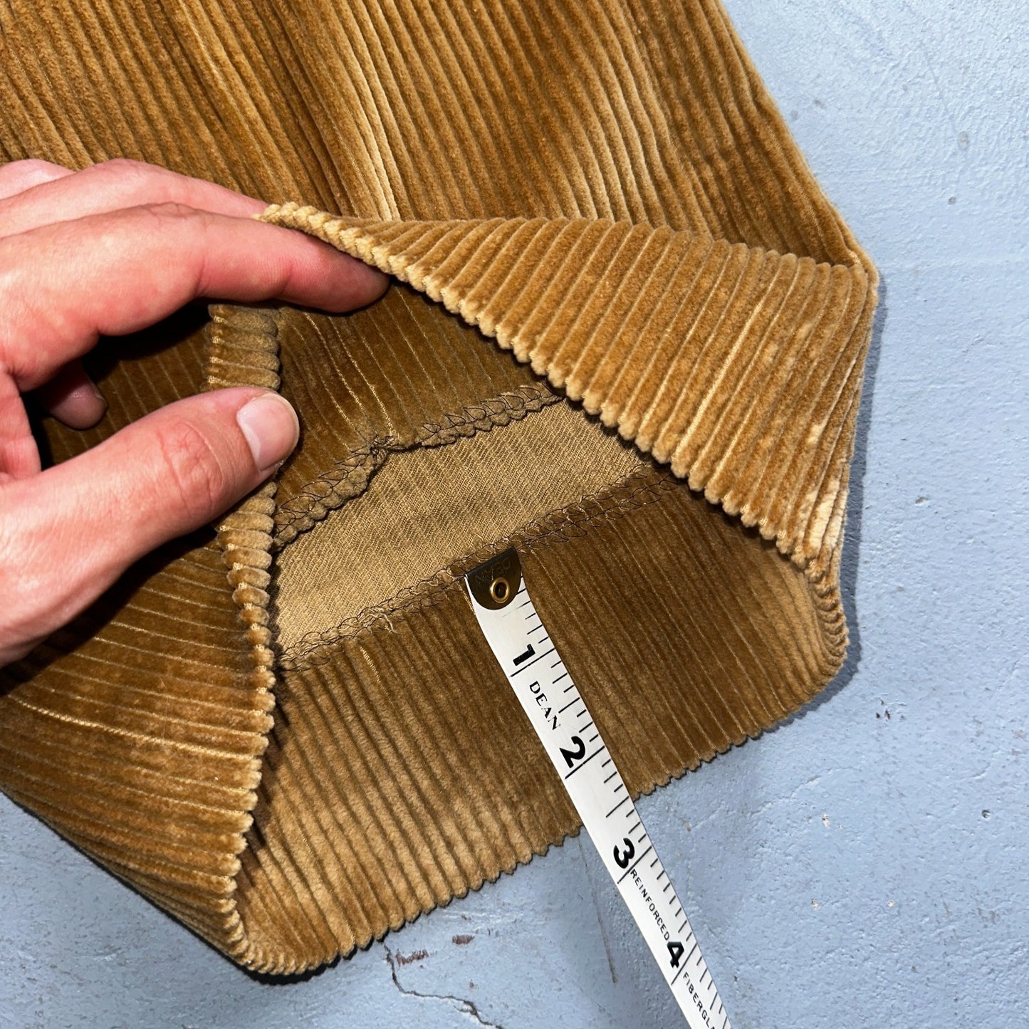 VTG Mens 2 PC Suit 40 Jacket Coat Pants Brown Rockabilly 60s 1960s Corduroy