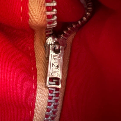 VTG Buckleback Red Layer Pants Mens Red Quilted Rockabilly 60s 70s Winter