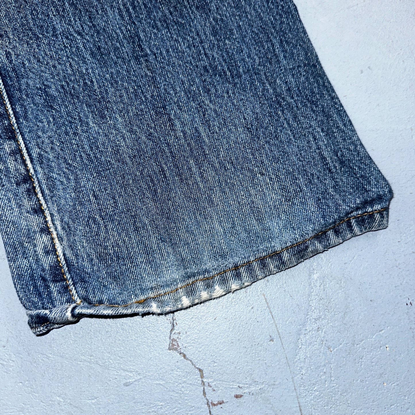 Levis 501 Vintage Y2K XX Straight Leg Jeans Blue Med Wash 34x30 Act 34x29