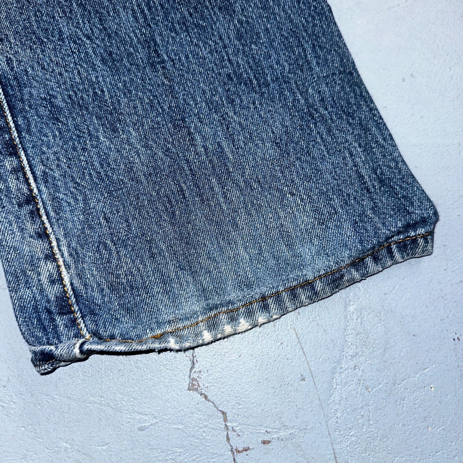 Levis 501 Vintage Y2K XX Straight Leg Jeans Blue Med Wash 34x30 Act 34x29