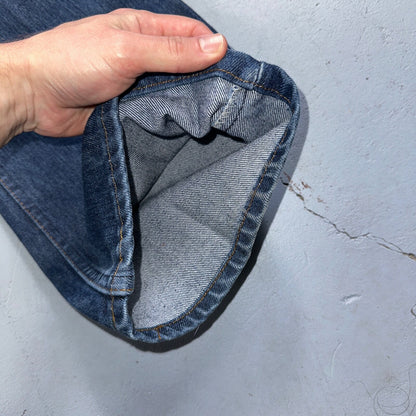 Levis 517 VTG Jeans Mens 34x36 Blue Boot Cut Orange Tab Western USA 80s 33x36