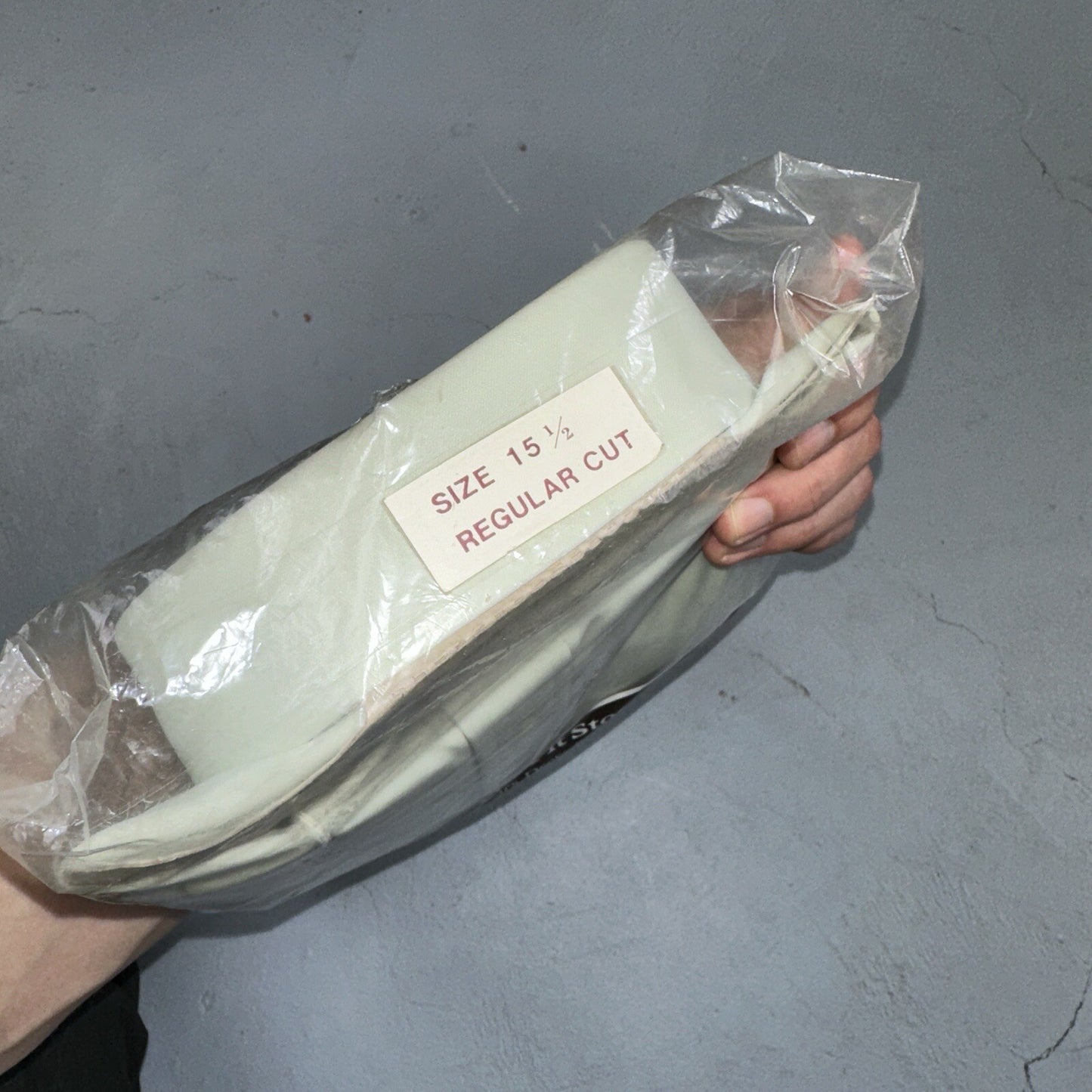 Vintage 1970's Sears Perma-Prest Green Dress Casual Knit Long Sleeve Polo Shirt