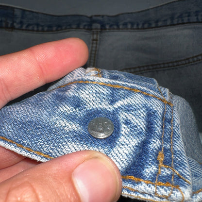 Levis 501 Vintage 80s Redline Selvedge USA XX Jeans Light Wash 40x33 Act 38x30