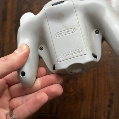 Nintendo Gamecube Wavebird Wireless Controller Gray Platinum  UNTested