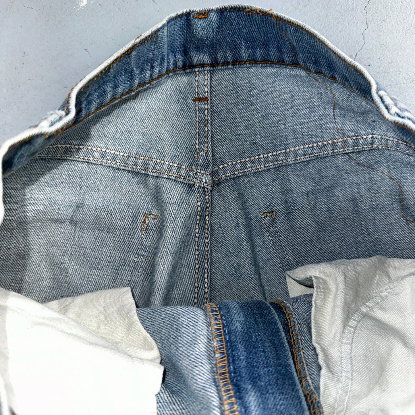 Levis 517 Vintage 80s USA Orange Tab Bootcut Flare Blue Jeans Talon Act 30x29