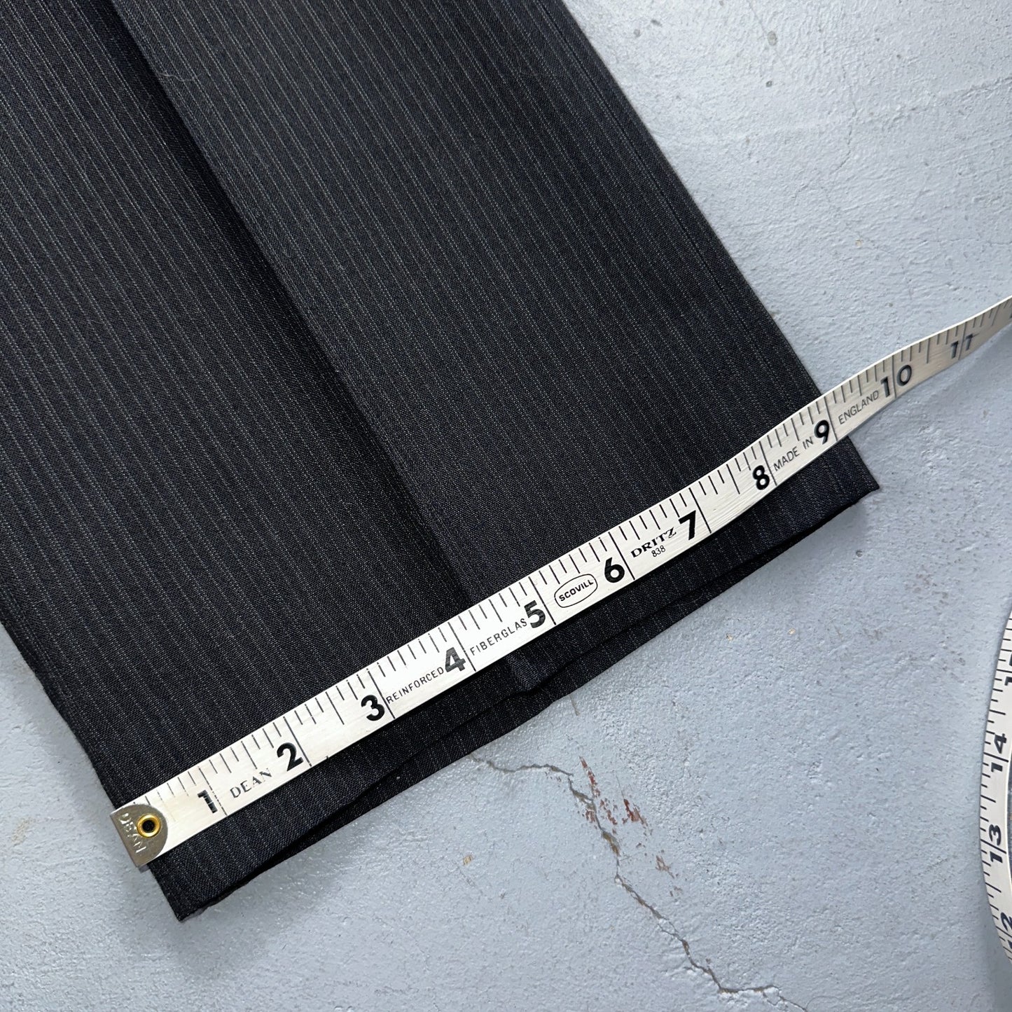 VTG Mens 3 PC Suit 42 Jacket Coat Pants Black Vest Rockabilly 70s American Trend