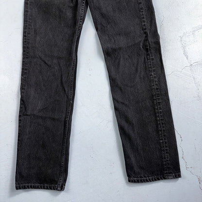 Levis 501 Vintage 90s Mexico Straight Leg Jeans 30x32 Y2K Dark Wash Act 27x30