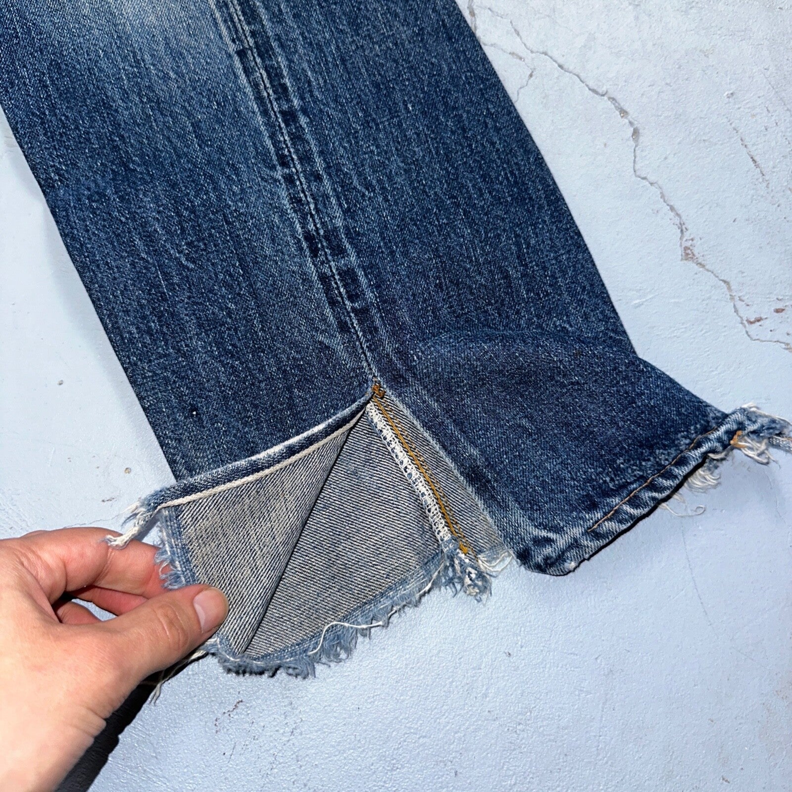 Levis 501 Big E Vintage 60s Redline Selvedge USA XX 1960s Jeans 66 Act 26x27