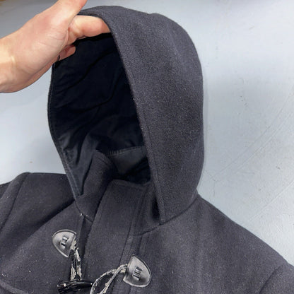 L.L. Bean Men S US Navy Anchor Collection Toggle Wool Pea Coat Jacket USA VTG