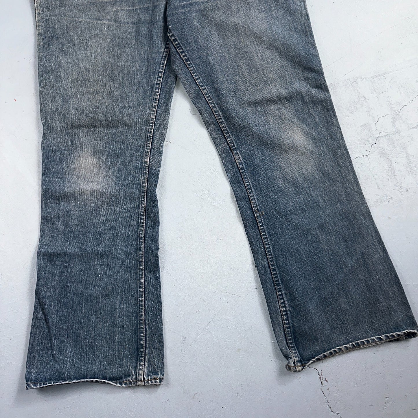 Levis 646 Vintage 70s USA Orange Tab Bootcut Flare Blue Bell Bottom Jeans 40x30