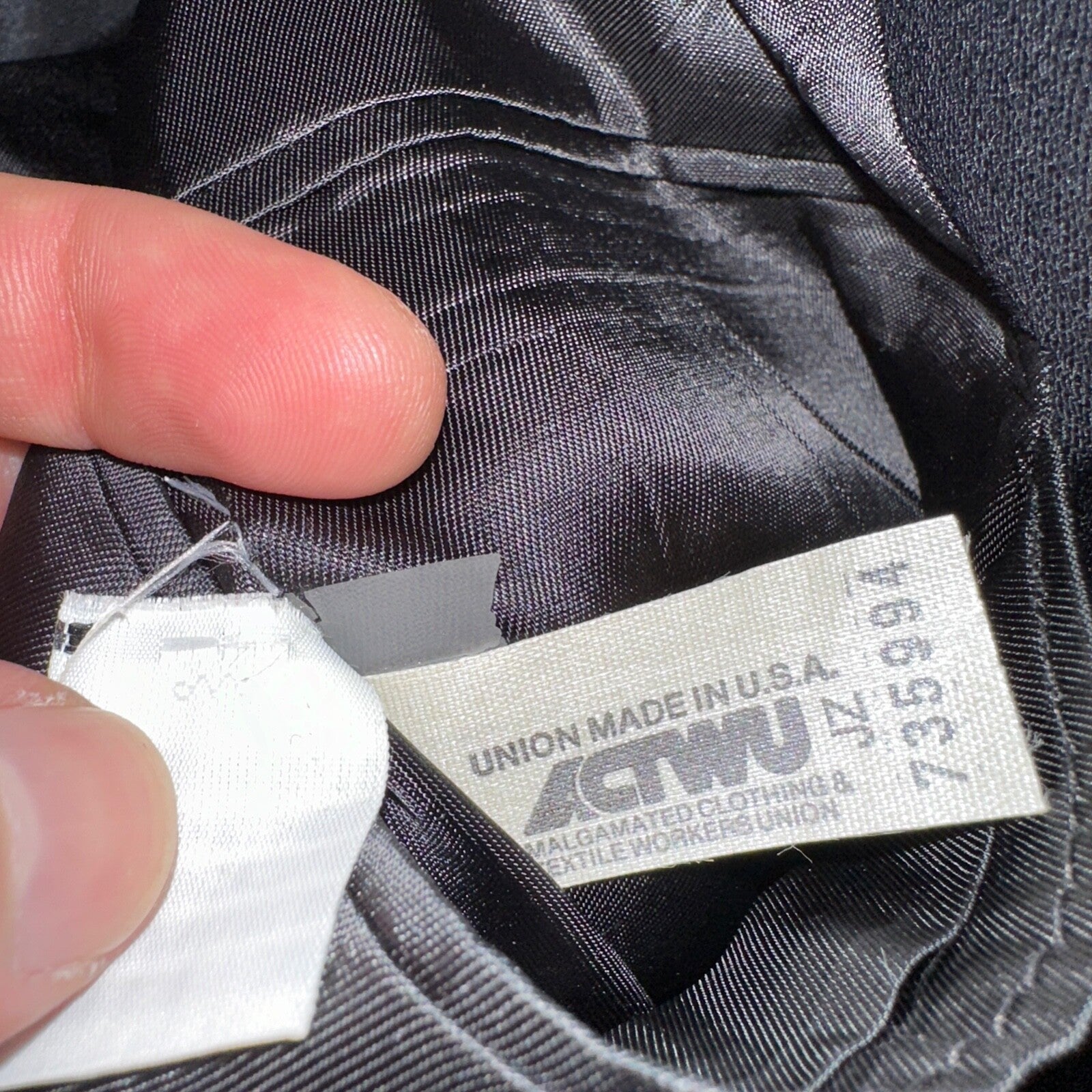 Nino Cerruti Rue Royale Double Breasted VTG Suit Jacket Blazer, 44 Union USA