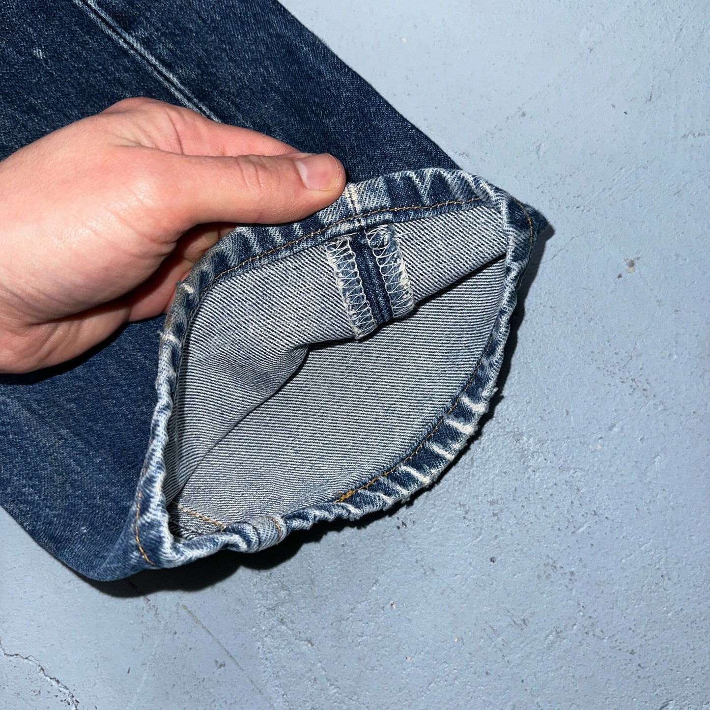 Levis 501 Vintage 90s XX Straight Leg Jeans Y2K Med Wash 33x36 Act 32x34