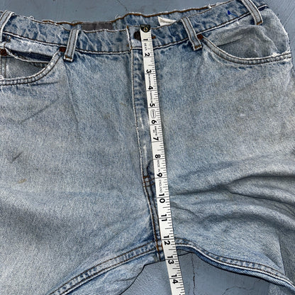 Levis 550 Vintage 90s USA Orange Tab Relaxed Blue Ligh Wash Jeans 36x32 Ac 33x30