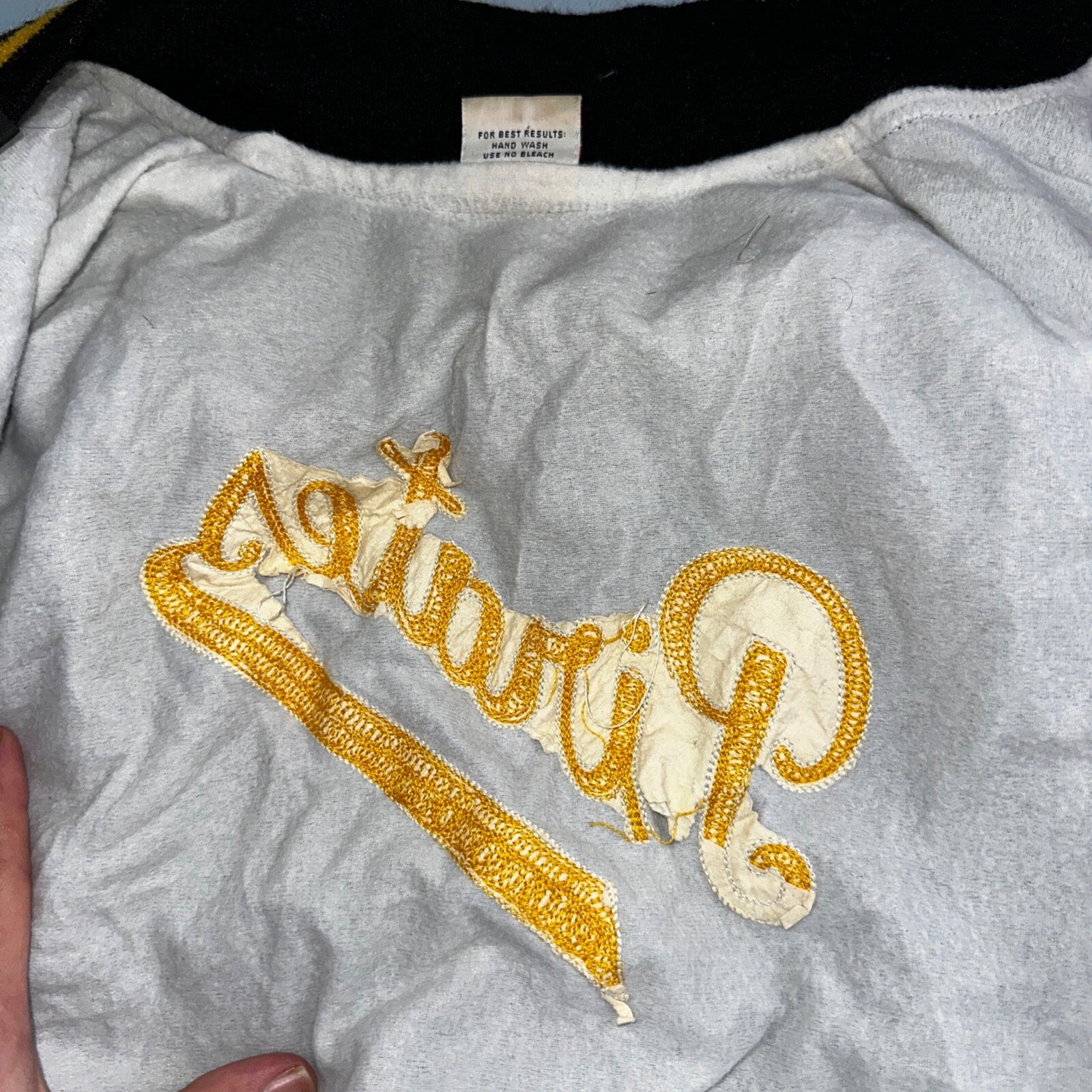 Vintage Pittsburgh Pirates Starter Satin Jacket Nylon 80s Black Chainstitch Duke