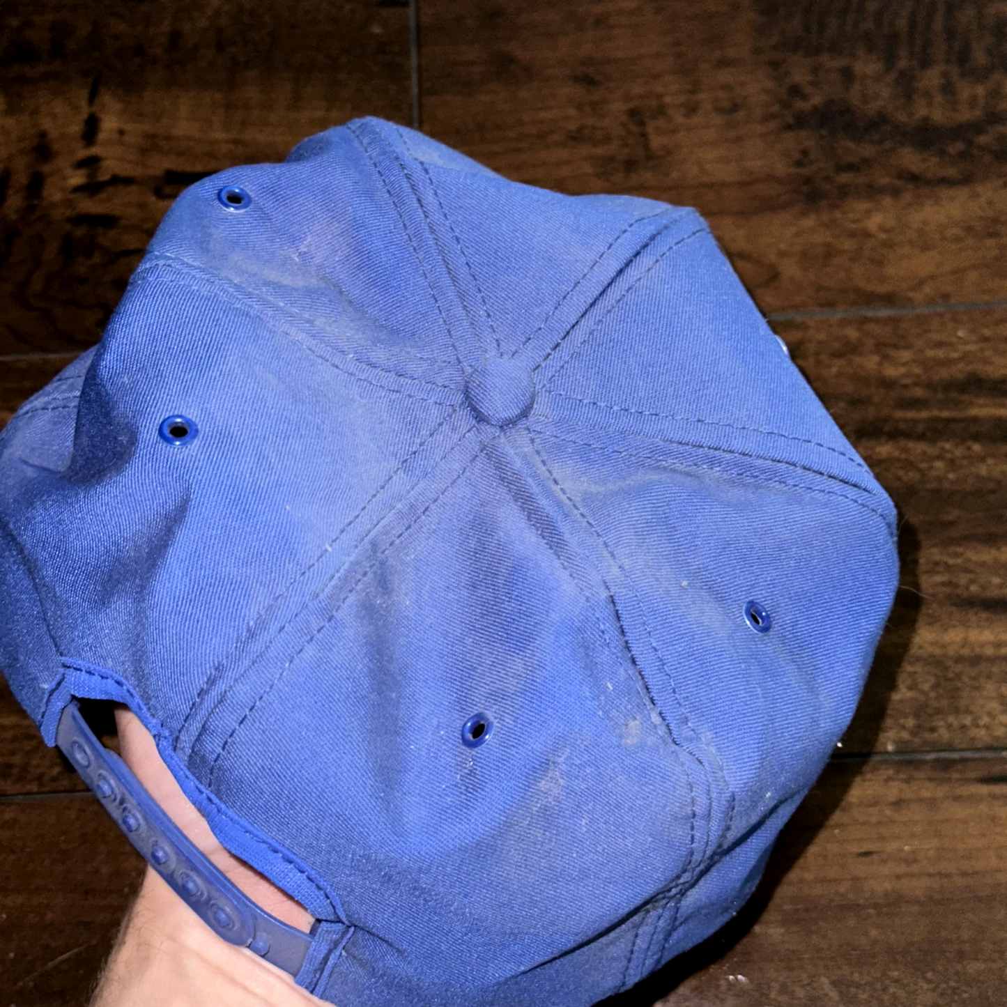 Napa Vintage Hat Cap Snapback Oak Leaves Blue 80s 90s Racing Car Parts Sports