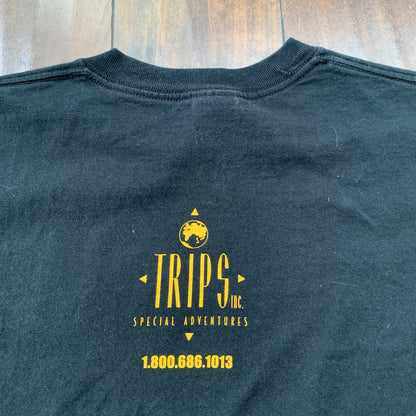 Bad Trip Vintage T Shirt 90s Alcohol Stoner Hippie Weed Head Funny Y2K Rap Tee