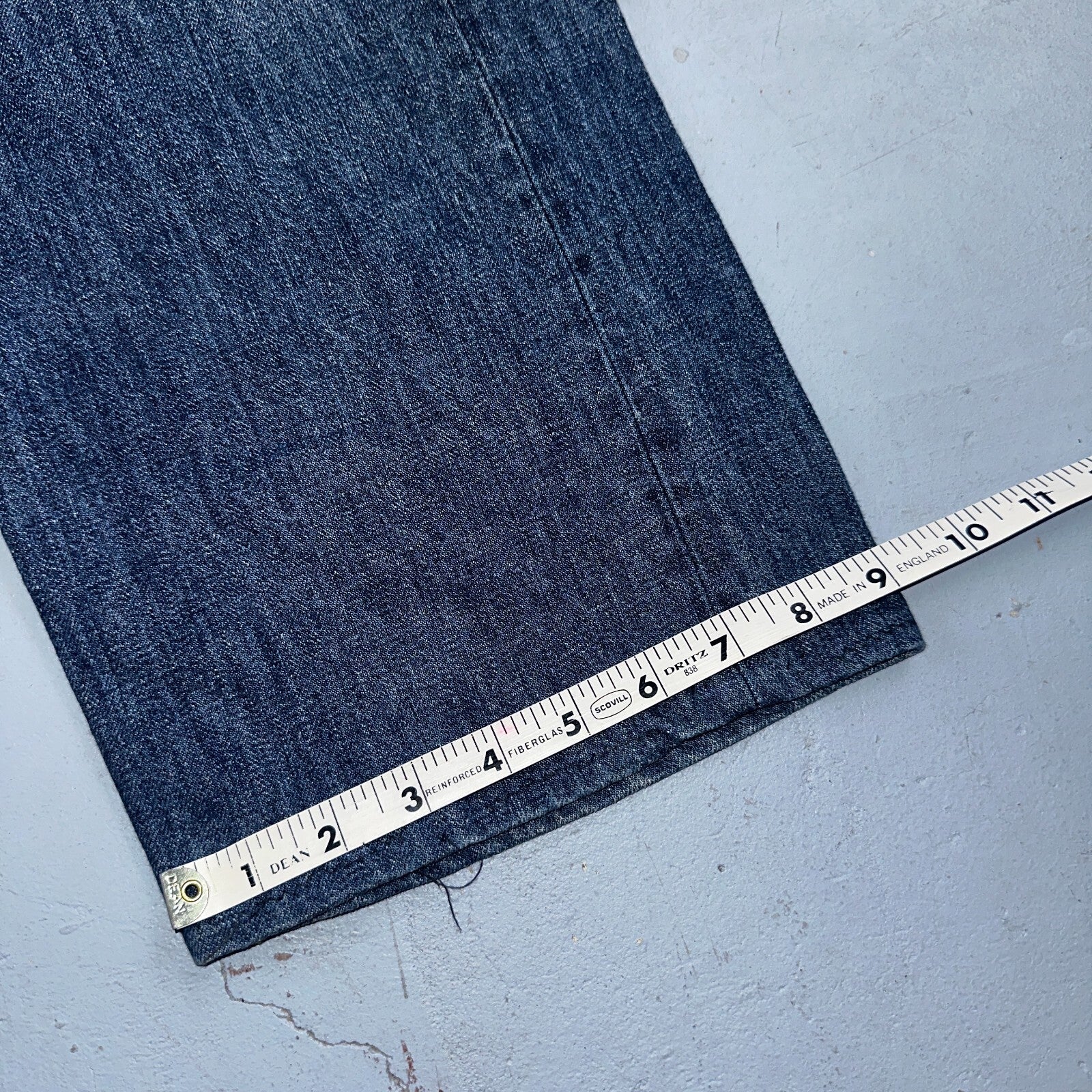 Levis 505 Vintage 70s Talon USA Jeans 501 1970s Med Wash Blue 42x30 Act 40x25