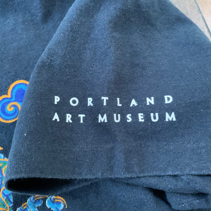 Dragon Portland Art Museum Vintage T Shirt Art Geisha Rap Picasso Rare 90s Band
