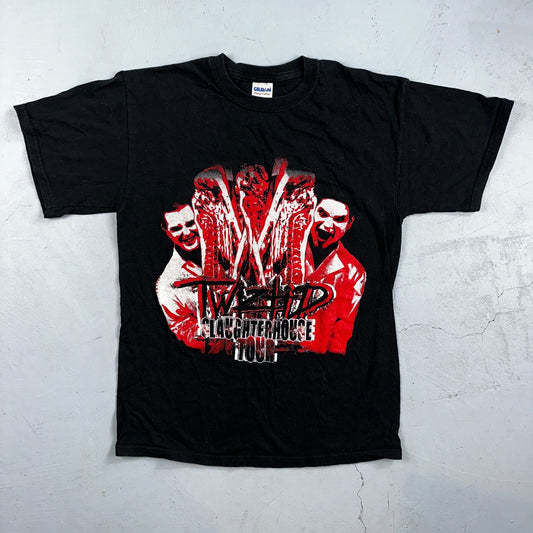 Twiztid Slaughterhouse Tour VTG T Shirt Rock Metal Band Y2K 2010 Gildan M Black