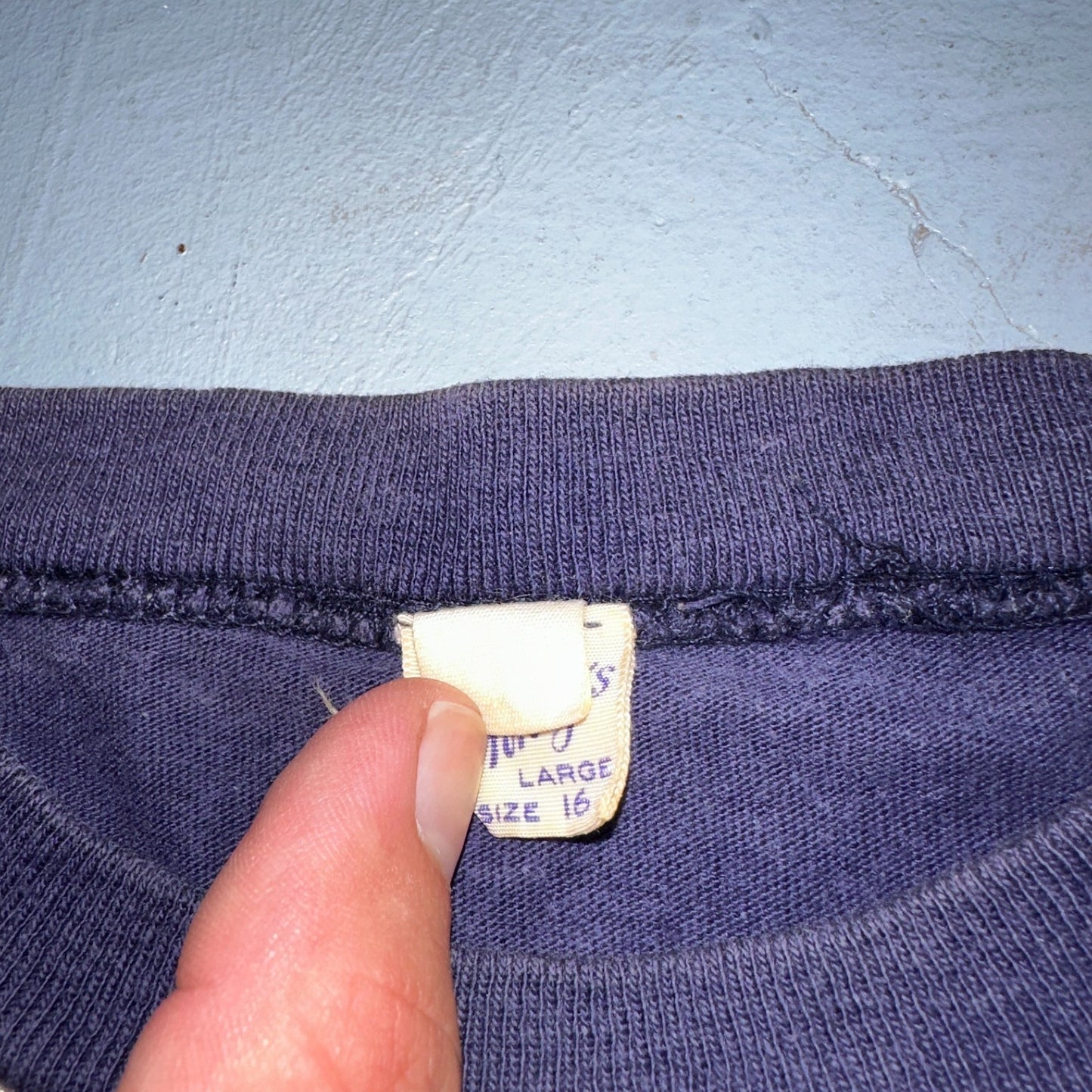 VTG Penneys Novelty Boys T Shirt Size 16 1950s Black Panther Rockabilly Sukajan