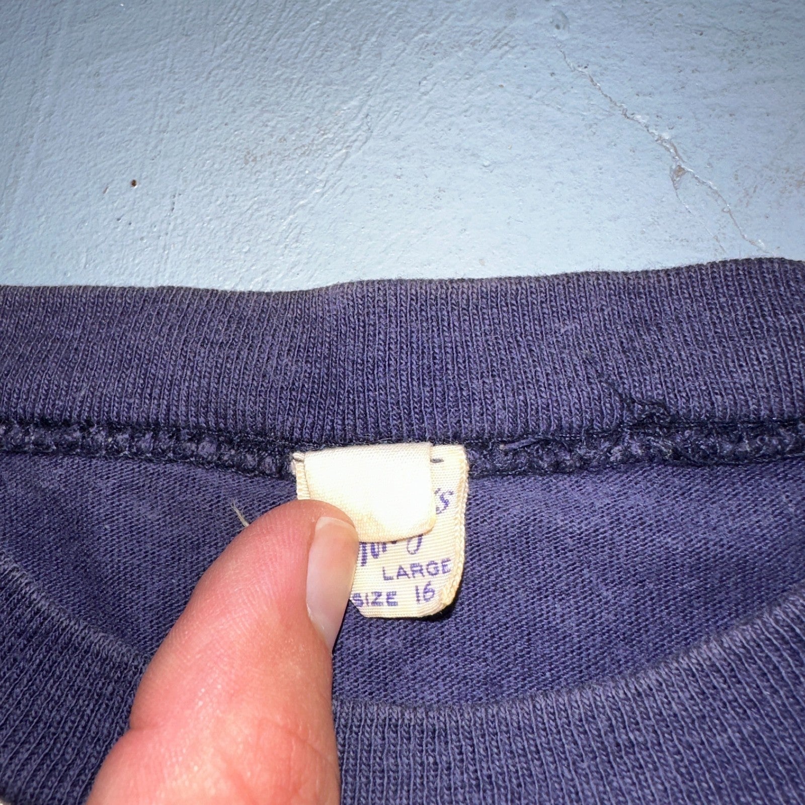 VTG Penneys Novelty Boys T Shirt Size 16 1950s Black Panther Rockabilly Sukajan