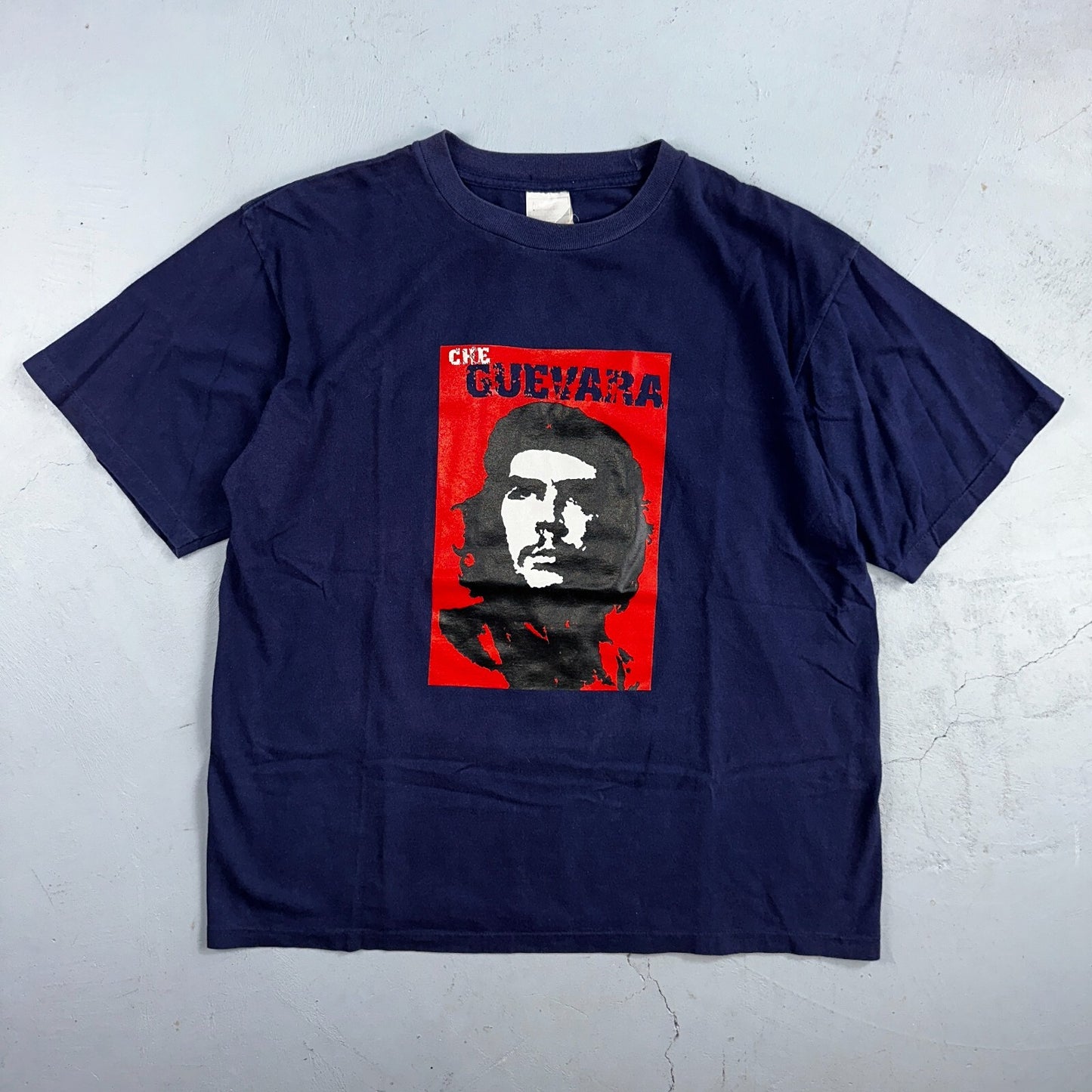 Vintage The Roxx Ernesto Che Guevara T Shirt Navy Blue 90s Single Stitch Music