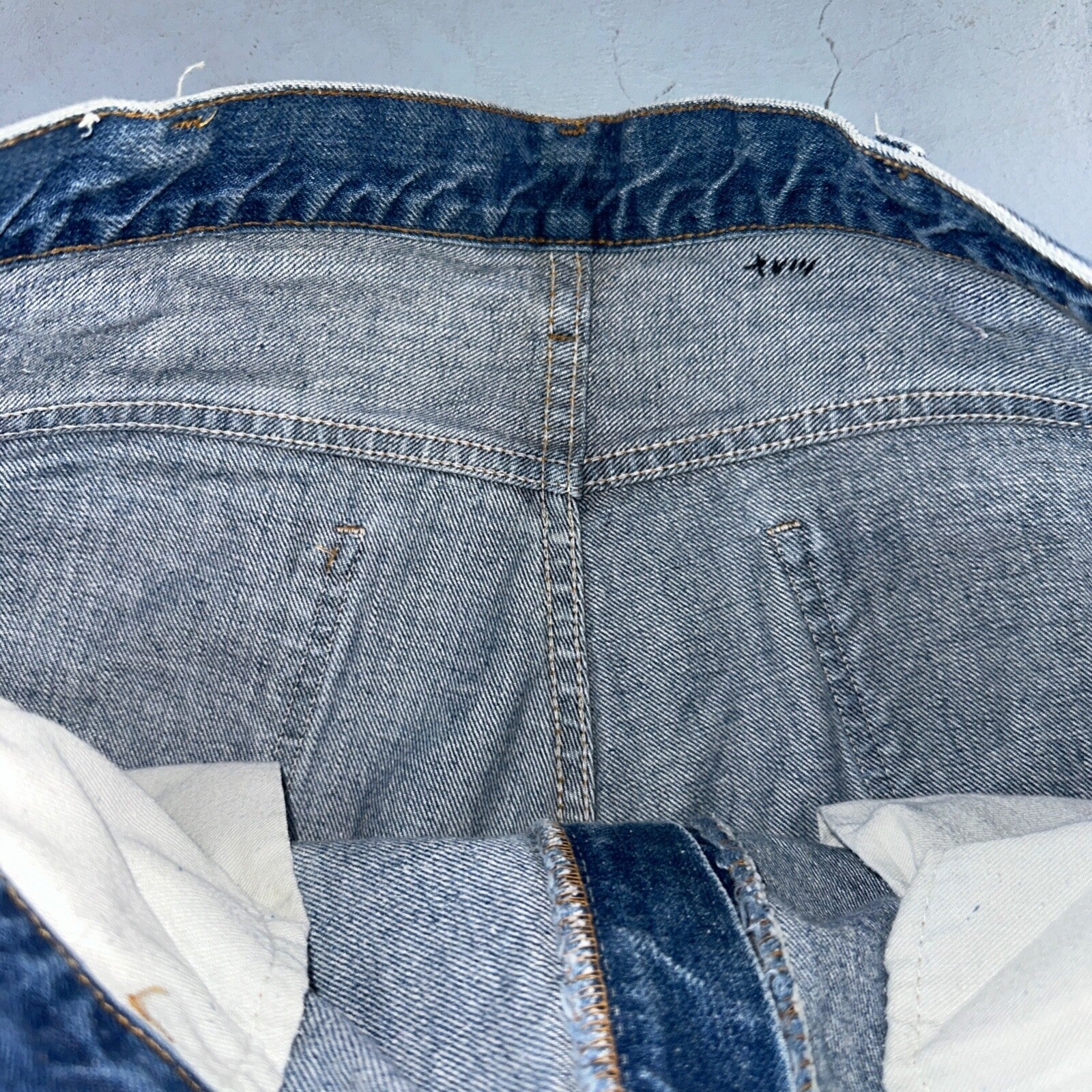 Levis 684 Vintage 70s USA Orange Tab Bootcut Flare Blue Bell Bottom Jeans 34x32