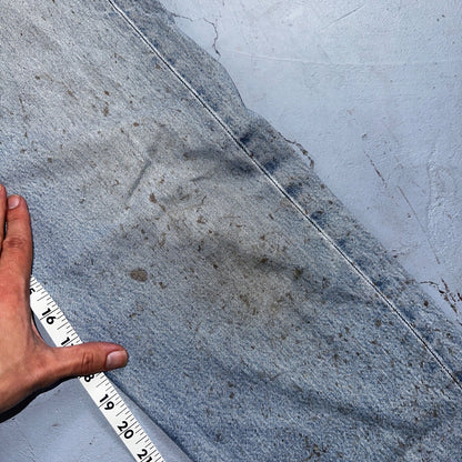 Levis 501 Vintage Y2K XX Straight Leg Jeans 33x34 Light Wash 2000s Act 31x32