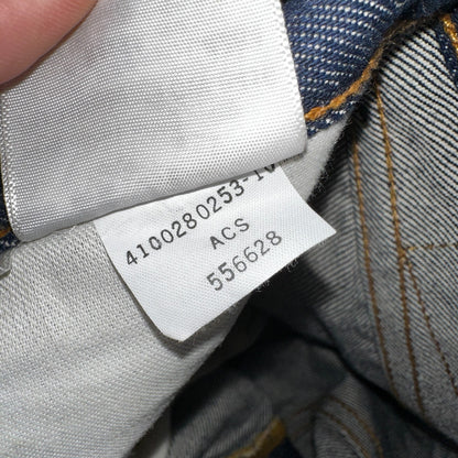 Levis 501 Y2K XX Straight Leg Jeans Blue VTG Dark Wash 34x31 Act 35x30