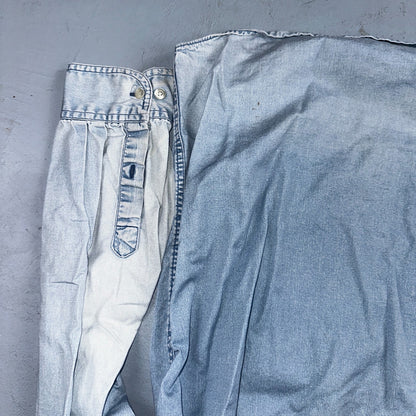 Gap 90s VTG Denim Shirt Mens XL Blue Cotton Casual Standard Button Up Faded