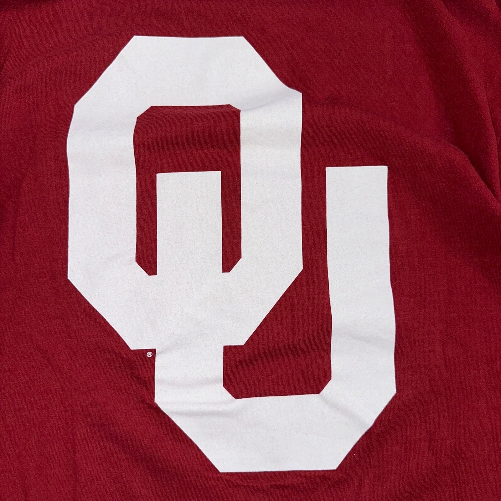 Nike Boomer Sooner VTG T Shirt Oklahoma Center Swoosh Y2K NCCA Football Rare