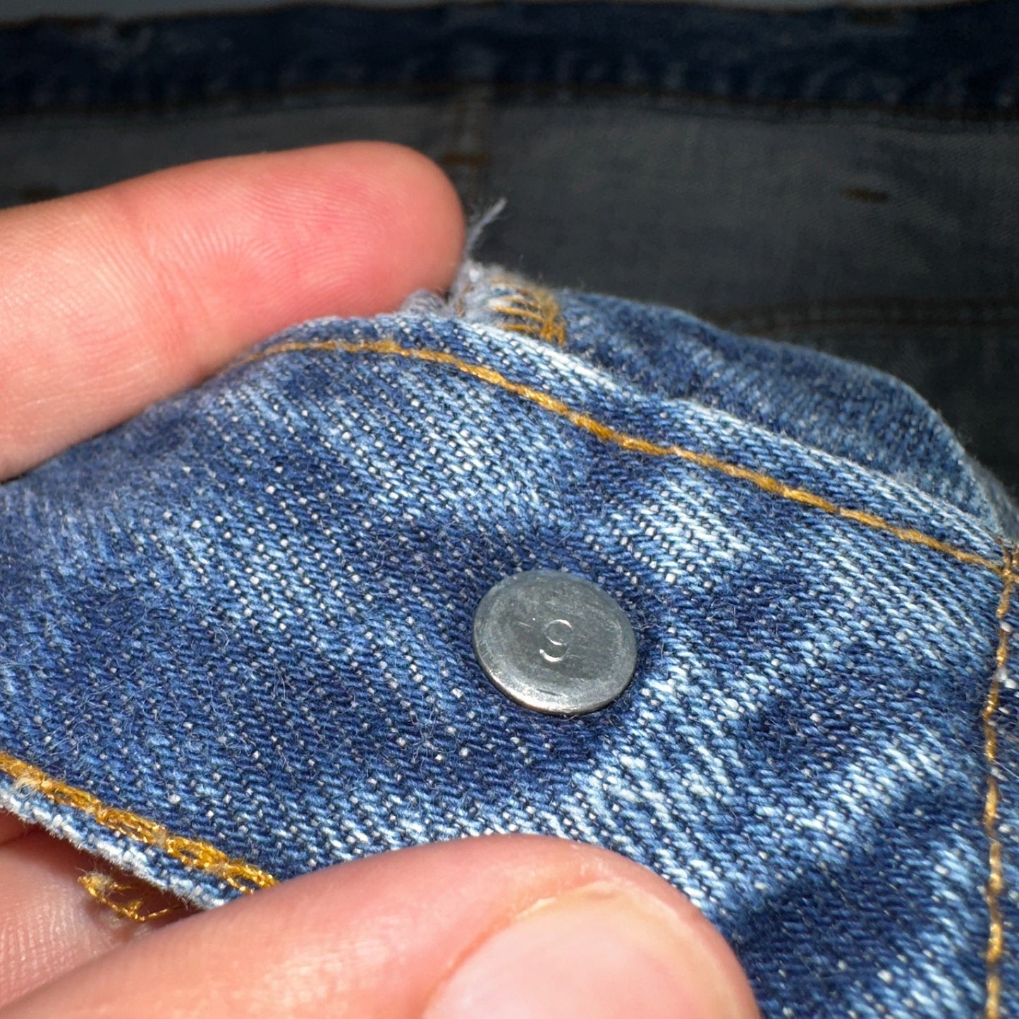 Levis 501 Vintage 70s SS Redline Selvedge USA XX Jeans Med Wash 48x30 Act 43x26