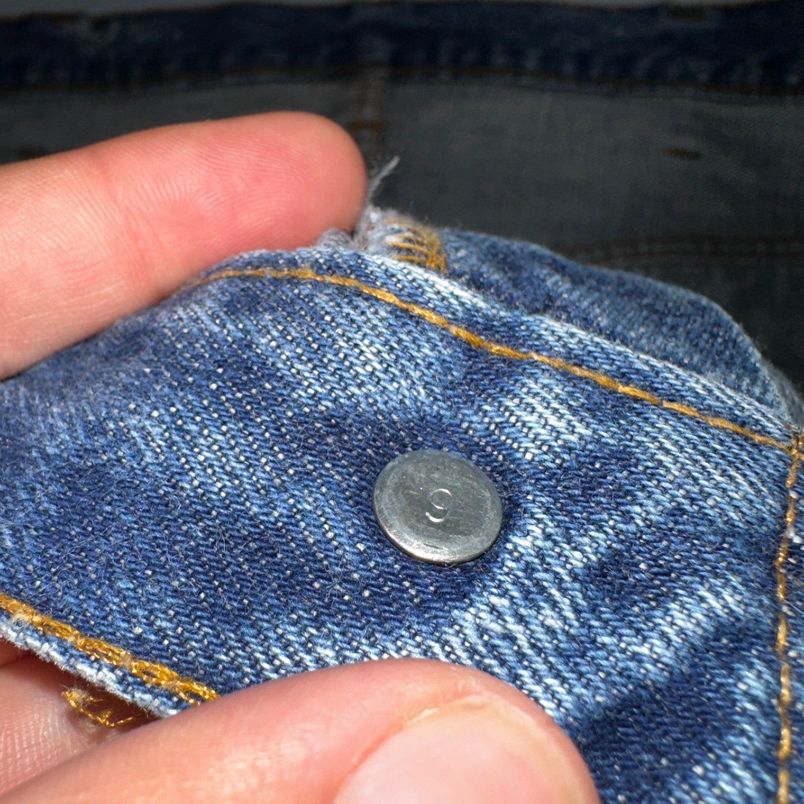 Levis 501 Vintage 70s SS Redline Selvedge USA XX Jeans Med Wash 48x30 Act 43x26